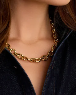 gorjana Adriana Necklace 18k Gold Plated Sale