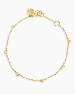 gorjana Amour Bracelet 18k Gold Plated Hot