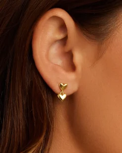 gorjana Amour Earrings 18k Gold Plated Online