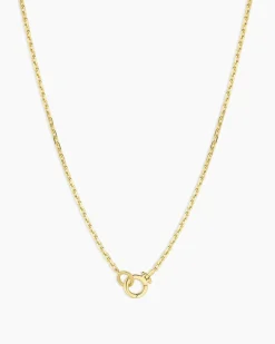 gorjana Asher Delicate Necklace 18k Gold Plated Outlet