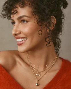 gorjana Asher Delicate Necklace 18k Gold Plated Outlet
