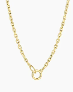 gorjana Asher Necklace 18k Gold Plated Online