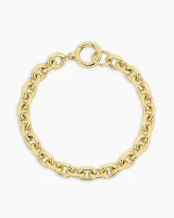 gorjana Asher Statement Bracelet 18k Gold Plated Outlet