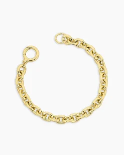 gorjana Asher Statement Bracelet 18k Gold Plated Outlet