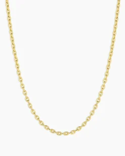 gorjana Avery Mini Necklace 18k Gold Plated New