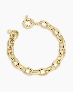gorjana Avery Statement Bracelet 18k Gold Plated Clearance