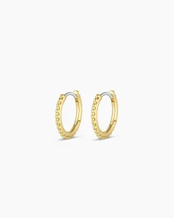 gorjana Bali Huggies 18k Gold Plated Clearance