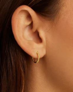 gorjana Bali Huggies 18k Gold Plated Clearance