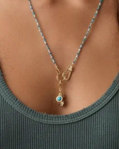 gorjana Beach Cluster Parker Charm 18k Gold Plated Discount