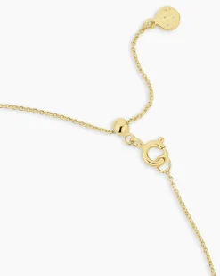 gorjana Bespoke Coin Necklace (gold) 18k Gold Plated Sale