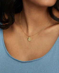 gorjana Bespoke Coin Necklace (silver) Silver Plated Best