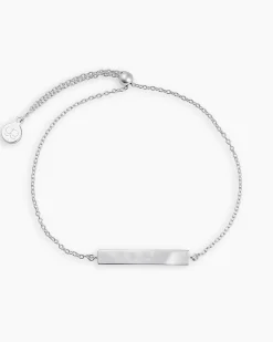 gorjana Bespoke Plate Adjustable Bracelet (silver) Silver Plated Best