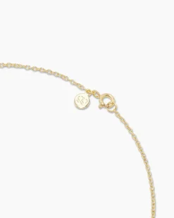 gorjana Bespoke Plate Necklace (gold) 18k Gold Plated Online
