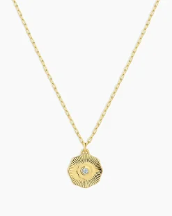 gorjana Birthstone Coin Necklace Clearance