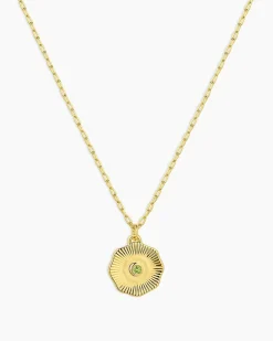 gorjana Birthstone Coin Necklace Clearance