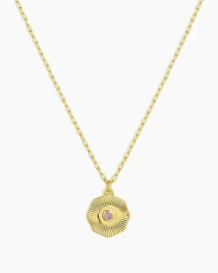 gorjana Birthstone Coin Necklace Clearance