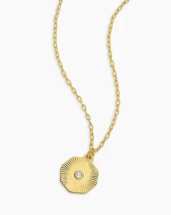 gorjana Birthstone Coin Necklace Clearance
