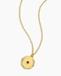 gorjana Birthstone Coin Necklace Clearance