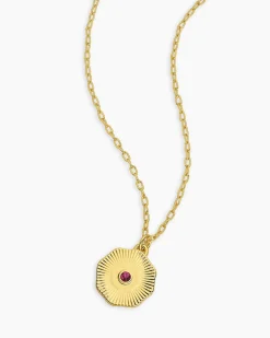 gorjana Birthstone Coin Necklace Clearance