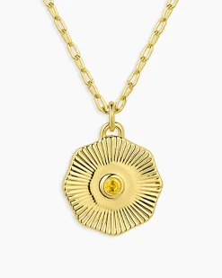 gorjana Birthstone Coin Necklace Clearance