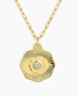 gorjana Birthstone Coin Necklace Clearance