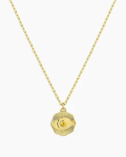 gorjana Birthstone Coin Necklace Clearance