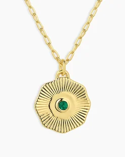gorjana Birthstone Coin Necklace Clearance