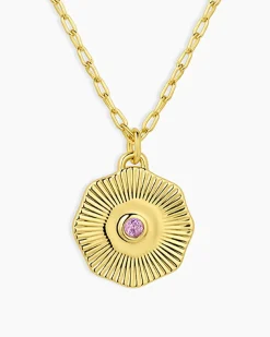 gorjana Birthstone Coin Necklace Clearance