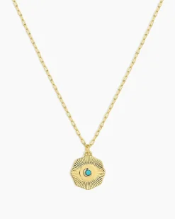 gorjana Birthstone Coin Necklace Clearance