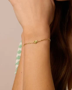 gorjana Birthstone Heart Bracelet New