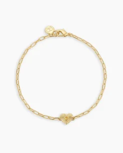 gorjana Birthstone Heart Bracelet New
