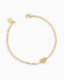 gorjana Birthstone Heart Bracelet New