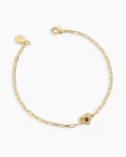 gorjana Birthstone Heart Bracelet New