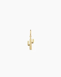 gorjana Cactus Parker Charm 18k Gold Plated Online