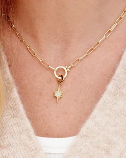 gorjana Celestial Parker Charm 18k Gold Plated Fashion