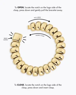 gorjana Charlie Bracelet 18k Gold Plated Best