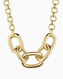 gorjana Charlie Necklace 18k Gold Plated Fashion