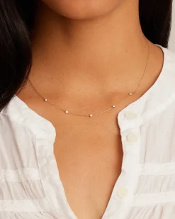 gorjana Classic Five Diamond Necklace Discount