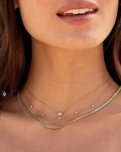 gorjana Classic Five Diamond Necklace Discount