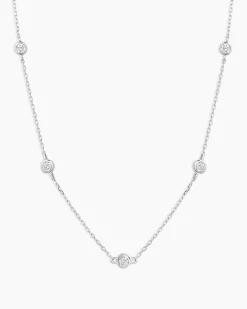 gorjana Classic Five Diamond Necklace Discount