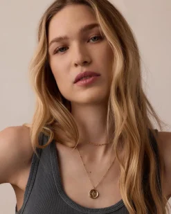 gorjana Compass Coin Necklace Online