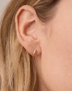 gorjana Cowboy Boot Single Stud 18k Gold Plated Best