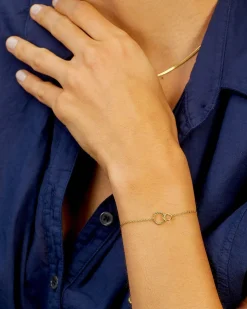 gorjana Crew Bracelet 18k Gold Plated New