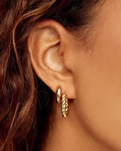 gorjana Crew Hoop Set 18k Gold Plated Best