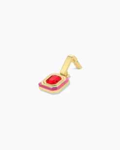 gorjana Crimson Tag Charm 18k Gold Plated Online