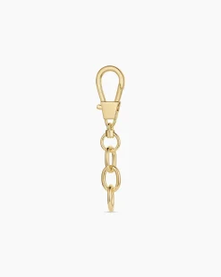 gorjana Custom Bag Charm Clasp 18k Gold Plated Best
