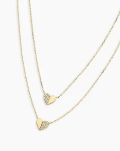 gorjana Diamond Bond Necklace 14k Solid Gold Sale