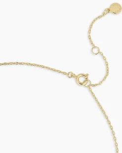 gorjana Diamond Bond Necklace 14k Solid Gold Sale