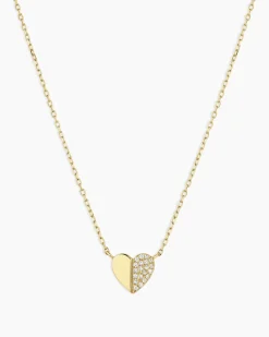 gorjana Diamond Bond Necklace 14k Solid Gold Sale
