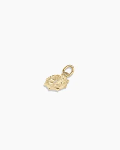 gorjana Diamond Butterfly Charm 14k Solid Gold Discount
